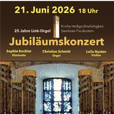 Konzert-Tipp: Jubiläumskonzert 21.06.2026